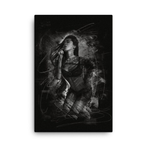 Wandbild Sarah blk bbw