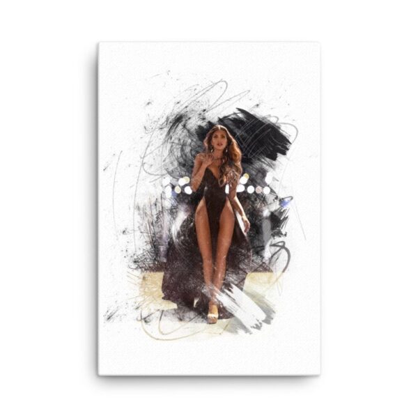 Wandbild Dilara white special edition