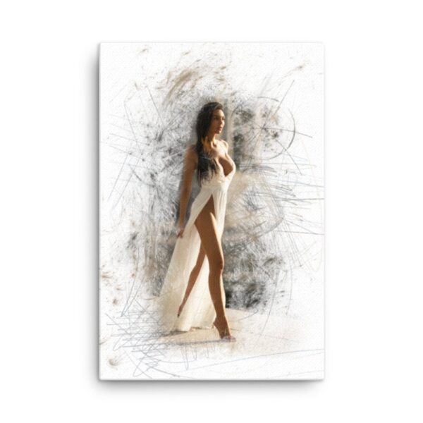 Wandbild  Hanna white colour - Image 6