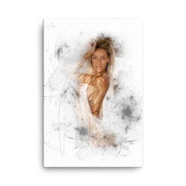 Wandbild Diana wc