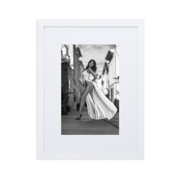 streets of Palma de Mallorca Marcus Boéll black and white photography canvas framed poster