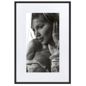 Black & White Fine Art Prints 71 Sa Vinyola – gerahmter Kunstdruck von Marcus Boéll, schwarzer Rahmen, 61 × 91 cm