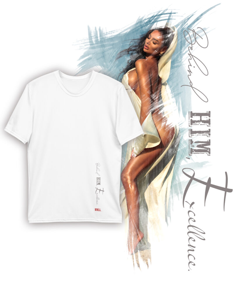 Edyta ses paises t shirt wc | Leinwand Wandbild - Marcus Boéll Kunstdruck | black & white |framed |canvas