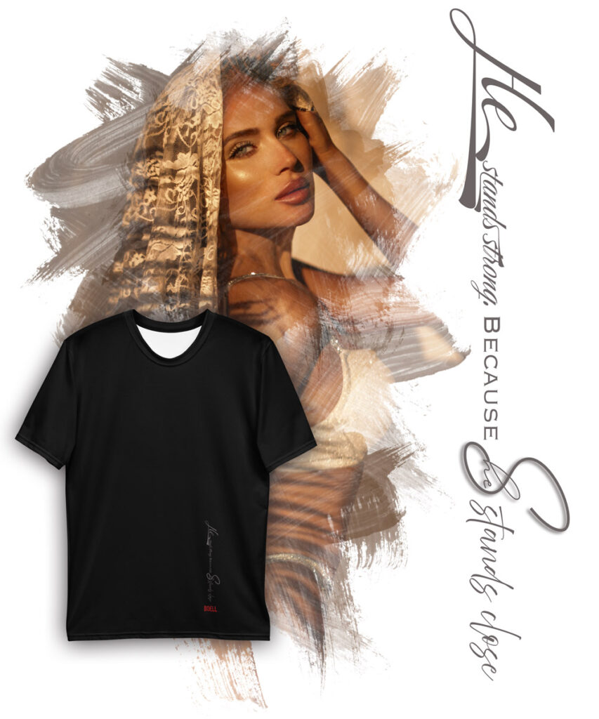 Ola He Stands Strong bc 1 | Leinwand Wandbild - Marcus Boéll Kunstdruck | black & white |framed |canvas