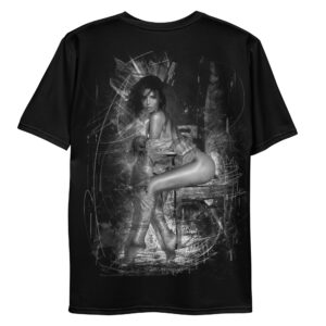 Boéll Shop – Fine Art Photography & Graphic Art 175 Herren-T-Shirt Serena – All-over-Print, Rückansicht – Marcus Boéll Design