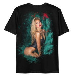 Boéll Shop – Fine Art Photography & Graphic Art 162 Herren-T-Shirt Paris – All-over-Print, Rückansicht – Marcus Boéll Design