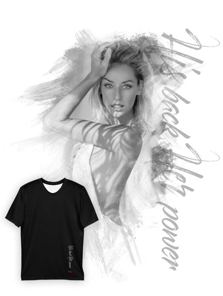 Diana P bbw | Leinwand Wandbild - Marcus Boéll Kunstdruck | black & white |framed |canvas