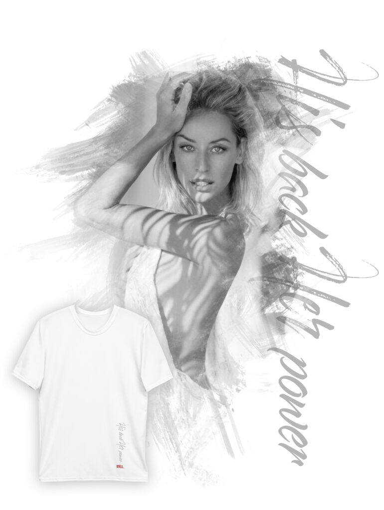 Diana P wbw | Leinwand Wandbild - Marcus Boéll Kunstdruck | black & white |framed |canvas
