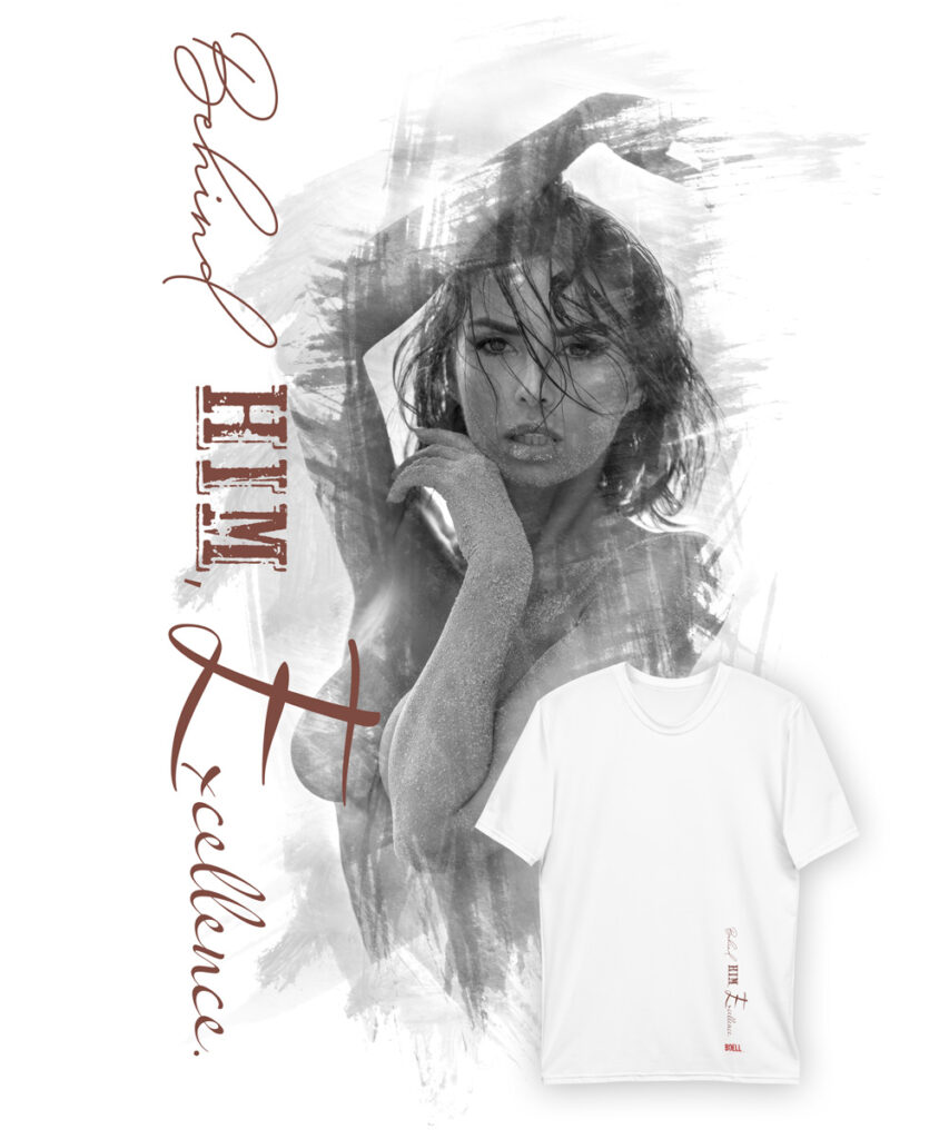 T-Shirt Women Motive feminin art Marcus Boéll Photography design