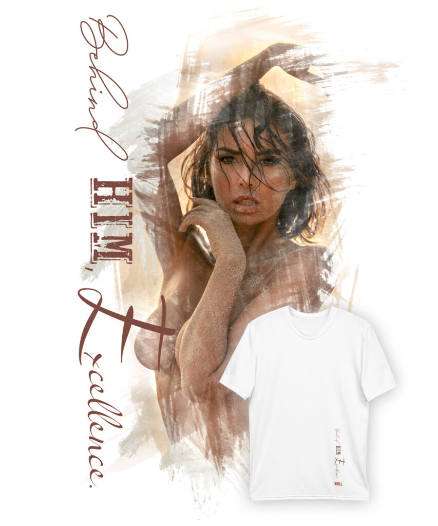 T-Shirt Women Motive feminin art Marcus Boéll Photography design