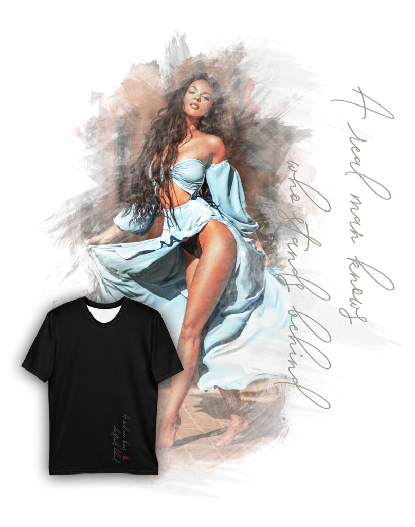 T-Shirt Women Motive feminin art Marcus Boéll Photography design