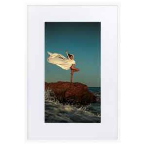 Boéll Shop – Fine Art Photography & Graphic Art 100 Albenya – gerahmter Kunstdruck von Marcus Boéll, weißer Rahmen, 61 × 91 cm