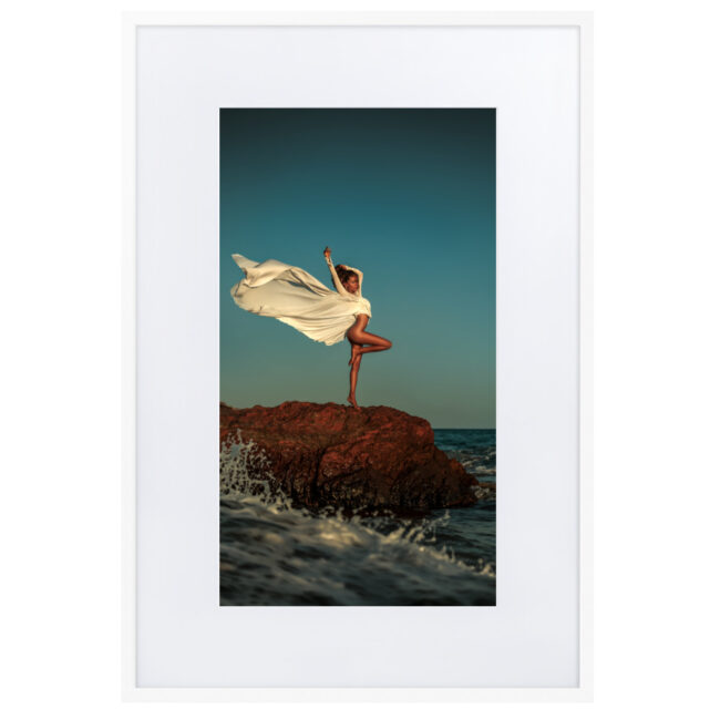 matte paper framed poster with mat cm white 61x91 cm transparent 6ab64f00445cb | Leinwand Wandbild - Marcus Boéll Kunstdruck | black & white |framed |canvas