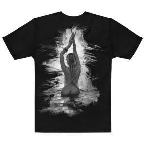 Boéll Shop – Fine Art Photography & Graphic Art 74 Betlem – art T-shirt by Marcus Boéll, black tee, monochrome print