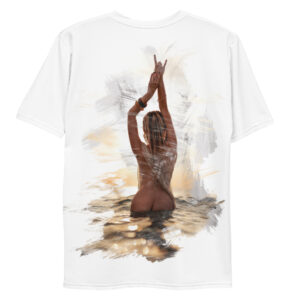 Boéll Shop – Fine Art Photography & Graphic Art 73 Betlem – art T-shirt by Marcus Boéll, white tee, color print, back view
