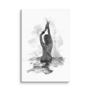 Boéll Shop – Fine Art Photography & Graphic Art 18 Betlem – graphic art canvas print by Marcus Boéll, white background, monochrome