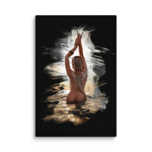 Boéll Shop – Fine Art Photography & Graphic Art 15 Betlem – graphic art canvas print by Marcus Boéll, black background, color