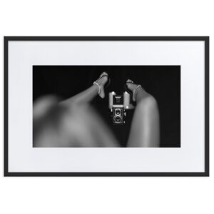 Boéll Shop – Fine Art Photography & Graphic Art 43 Sa Foradada – black & white fine art photography print by Marcus Boéll, black frame, 61 × 91 cm